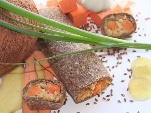 Ginger Coconut Yam, Gluten-free, VEGAN. Our own unique flavour creation. One of the favourites! (Case of 30)