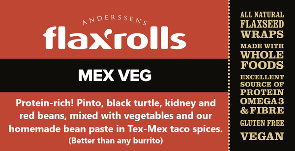 Mex Veg, Gluten-free, VEGAN. Better than a burrito! (Case of 20)